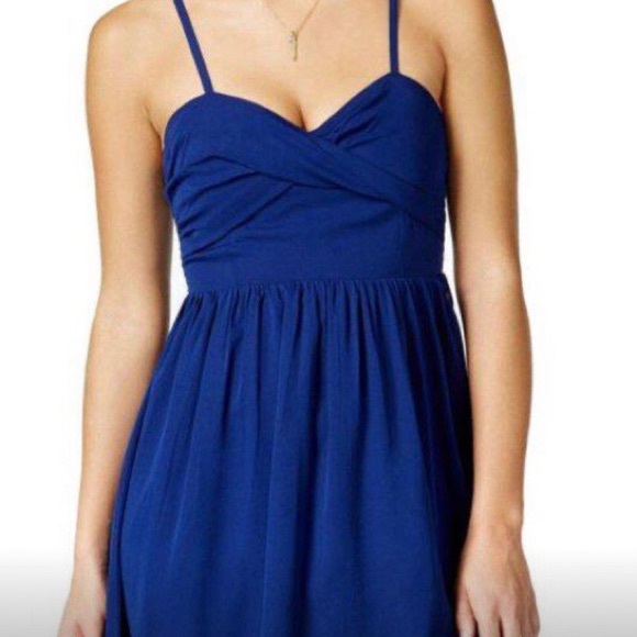 BNWT Roxy royal blue skater dress - Picture 1 of 4